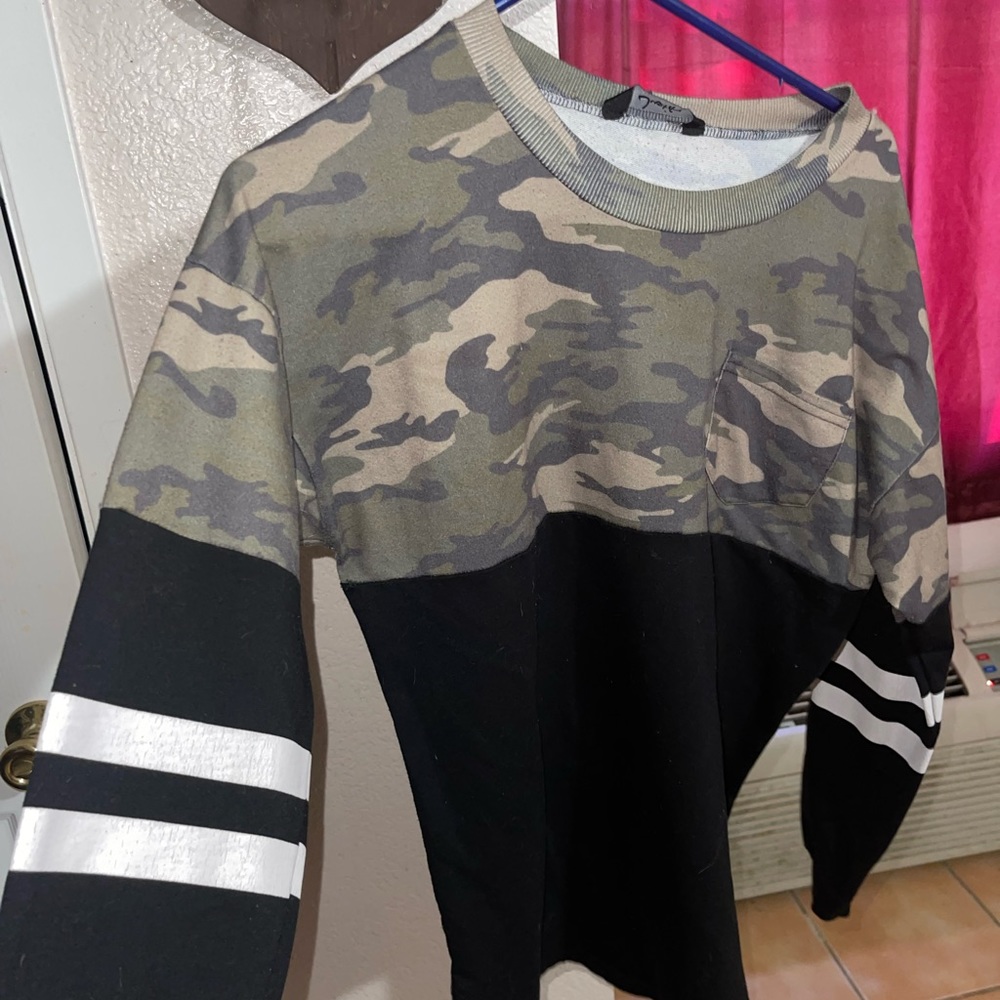 Justify camo long sleeve tee !